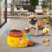 2-in-1 Dog Interactive Slow Feeder Dog Food Puzzle Toy-Durable and Safe Duck-Shaped Design Promotes IQ Training Reduces Bloating Anti-Gulping