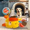 2-in-1 Dog Interactive Slow Feeder Dog Food Puzzle Toy-Durable and Safe Duck-Shaped Design Promotes IQ Training Reduces Bloating Anti-Gulping