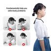 Posture Corrector Hanging Neck Posture Trainer USB Rechargeable Silicone Automatic Induction Posture Corrector for Work and Study
