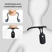 Posture Corrector Hanging Neck Posture Trainer USB Rechargeable Silicone Automatic Induction Posture Corrector for Work and Study