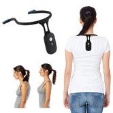Posture Corrector Hanging Neck Posture Trainer USB Rechargeable Silicone Automatic Induction Posture Corrector for Work and Study