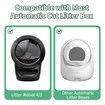 120 Count Cat Litter Box Liners,64x40cm,Heavy-Duty,Economy Bulk Pack