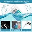 3 Pack Clear ID Badge Holder with Lanyard Black Lanyards with Vertical Waterproof ID Badge Holder for Office,School,Travel