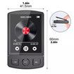 Portable MP4/MP3 Music Player With Bluetooth,Novel Reader,Video recording,Speakers Play And Listen For Outdoors And Student