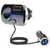 FM Transmitter Bluetooth 5.0 Hands-Free Car Kit with Quick Charge QC 3.0 Car Radio Adapter with Microphone CVC Noise Reduction