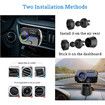 FM Transmitter Bluetooth 5.0 Hands-Free Car Kit with Quick Charge QC 3.0 Car Radio Adapter with Microphone CVC Noise Reduction