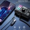 Bluetooth 5.3 Car Adapter with Air Vent Installation & DSP Noise Cancellation, QC3.0 & Type-C PD Car Charger Wireless FM Radio Transmitter Supports Bass & Treble Boost