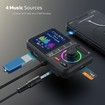 Bluetooth FM Transmitter for Car, Wireless Car Bluetooth V5.0 Adapter with Big Color Screen, Support QC3.0 Fast Charging, Hands-Free Call