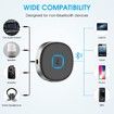Bluetooth Aux Receiver, Portable 3.5mm Aux Car Adapter, Bluetooth 5.0 Wireless Audio Receiver for Car/Home Stereo/Wired Headphones/Speaker