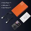 HiFi MP3 Player,5.3 Lossless DSD FLAC Player,Portable Music Player,Supports up to 256GB,2.4 inch HD Screen with APT X,DSD High Res Audio Color Black