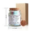 Bible Verses in a Jar,the Hope Jar Read Me When Bible Verses Jar with Colored Bible Verses,Scripture Prayer Jar Bible Gifts for Women Church Faith Based
