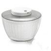 Electric Salad Spinner Lettuce Dryer 4.5L Capacity Bowl Colander Family Meals Parties Squeeze Bottle Draining System