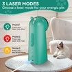 Cat Laser Pointer Toy Aotomatic with Timer & Speed Modes, Ideal Interactive for Cats Dogs Training and Exercise