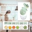 Salad Spinner Slicer Fruit Vegetable Washer Dryer Kitchen Cooking Helper Durable Bowl Lid Gifts for Mom and Women
