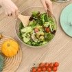 Salad Spinner Slicer Fruit Vegetable Washer Dryer Kitchen Cooking Helper Durable Bowl Lid Gifts for Mom and Women