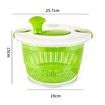 Large Salad Spinner - Wash,Rotate & Dry Salad Vegetables,Fruits&Vegetables,5 Quarts