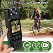 Wearable Mini Body Camera Video Camera, Motion Detection Night Auxiliary Lights for Sports Personal Security Police Law Enforcement