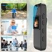Portable Body Cam with Rotatable Lens and Motion Detection, 1080P Camcorder with Audio and Video Recording for Outdoors Sports