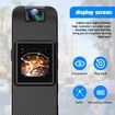 Portable Body Cam with Rotatable Lens and Motion Detection, 1080P Camcorder with Audio and Video Recording for Outdoors Sports