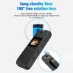 Portable Body Cam with Rotatable Lens and Motion Detection, 1080P Camcorder with Audio and Video Recording for Outdoors Sports