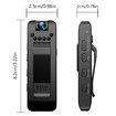 Portable Body Cam with Rotatable Lens and Motion Detection, 1080P Camcorder with Audio and Video Recording for Outdoors Sports