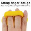 Hand Grip Strength Trainer, Finger Exerciser Balls for Hand, Stress Relief Balls for Men Women, Yellow