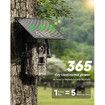 4G LTE Cellular Trail Cameras with Live Streaming,Solar Game Cameras,Remote Phone Access,Motion Activated,0.2s Trigger Time,Low Light Night Vision,2Pack