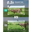 4G LTE Cellular Trail Cameras with Live Streaming,Solar Game Cameras,Remote Phone Access,Motion Activated,0.2s Trigger Time,Low Light Night Vision,2Pack