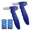 2 Pcs Car Door Handle for Elderly Car Handle Assist Portable Vehicle Support Handle for Easy Sit to Stand Assistance Car Door Latch Handle, Blue