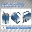 Spill Proof Cup for Elderly, 13.5oz Stainless Steel Sippy Cup with Straw, Ideal for Seniors