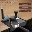 Espresso Tamping Mat, Coffee Tamper Mat, Silicone Coffee Tamping Pad Tamp Station for Barista Tools Home Kitchen Bar Coffee Shop