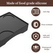 Espresso Tamping Mat, Coffee Tamper Mat, Silicone Coffee Tamping Pad Tamp Station for Barista Tools Home Kitchen Bar Coffee Shop