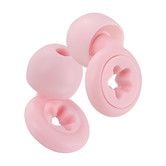 Noise Cancelling Earplugs for Sleep, Reusable Noise Cancelling Hearing Protection Earplugs with Portable Case for Sleep, Travel (Pink)
