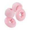 Noise Cancelling Earplugs for Sleep, Reusable Noise Cancelling Hearing Protection Earplugs with Portable Case for Sleep, Travel (Pink)