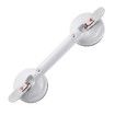 Grab Bar for Bathtubs and Showers, Shower Handle for Elderly Suction, Heavy Duty Max Load 253lb, Handicap Grab Bars 43CM, White