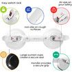 Grab Bar for Bathtubs and Showers, Shower Handle for Elderly Suction, Heavy Duty Max Load 253lb, Handicap Grab Bars 43CM, White