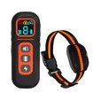 Dog Training Collar with 500M Remote,with Beep,Vibration,Shock Modes,Rechargeable Dog Collar for Small Medium Large Dog Color Orange