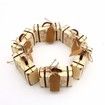 Mini Suitcase Favor Boxes,Small Gift Boxes Vintage Style with Tags,50 Pack,Wedding Travel Theme Party Decor