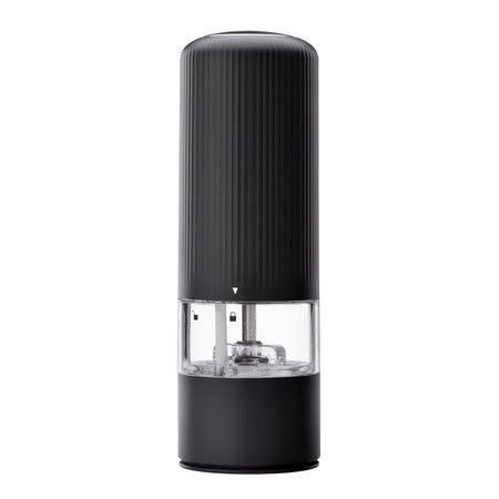 Black Electric ABS Portable Grinder Black Pepper & Salt Grinder Suitable for Sea Salt & Peppe