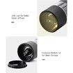 Black Electric ABS Portable Grinder Black Pepper & Salt Grinder Suitable for Sea Salt & Peppe