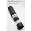 Black Electric ABS Portable Grinder Black Pepper & Salt Grinder Suitable for Sea Salt & Peppe