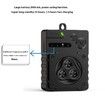 Black Professional Grade Dog Training Device Multifunctional Remote Control Anti-Barking USB Charging Outdoor Compatible