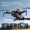 8K GPS Drone Dual Camera 5G WIFI FPV 360 Degree Obstacle Avoidance Brushless Large Screen RC Quadcopter With 2 batteries