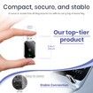 Wireless CarPlay Adapter iPhone Convert Wired to Wireless Apple CarPlay Adapter Mini Size Extension Cable USB USB-C Type-C Stable Control No Delay