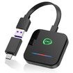 Wireless Carplay Adapter Car Audio iPhone Convert Wired to Wireless Carplay Adapter Plug Play Compatible iPhone 11 iOS 13 and Above No Video Function