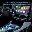 Wireless Carplay Adapter Car Audio iPhone Convert Wired to Wireless Carplay Adapter Plug Play Compatible iPhone 11 iOS 13 and Above No Video Function
