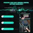 Wireless CarPlay & Android Auto Adapter 2 in 1 Plug Play Convert Wired to Wireless Adapter Apple CarPlay Android Auto Bluethooth Stable Low Latency
