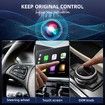 Wireless CarPlay Adapter iPhone Convert Wired to Wireless Android Auto Dongle Activator Mini USB-C Type-C Interface WiFi Map Voice Control