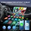 Wireless CarPlay Adapter iPhone Convert Wired to Wireless Android Auto Dongle Activator Mini USB-C Type-C Interface WiFi Map Voice Control