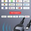 Wireless HDMI Display Dongle Adapter Plug Play Portable Video Audio Streaming to HDTV Projector Monitor from Laptop PC Smartphone